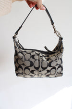 Coach Monogram Black Mini Bag