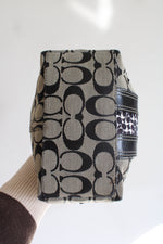 Coach Monogram Black Mini Bag