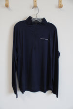 Snake Eyes Blue Quarter-Zip Jacket | L