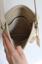 Coach Vintage Companion Flap 9076 Bone White Crossbody Purse