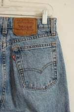 Levi's Medium Wash 100% Cotton Straight Leg Jeans | 7