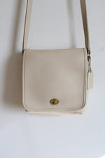 Coach Vintage Companion Flap 9076 Bone White Crossbody Purse