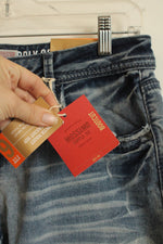 NEW Mossimo Supply Lowrise Bootcut Jeans with Silver Sequins | 13