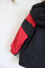 The Children's Place Black Red Winter Coat | 4T