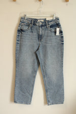 NEW Maurices Edgely Slim Cropped Jeans with Rhinestones | 10