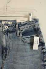 NEW Maurices Edgely Slim Cropped Jeans with Rhinestones | 10