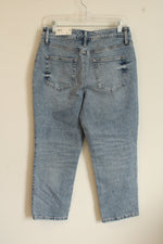 NEW Maurices Edgely Slim Cropped Jeans with Rhinestones | 10