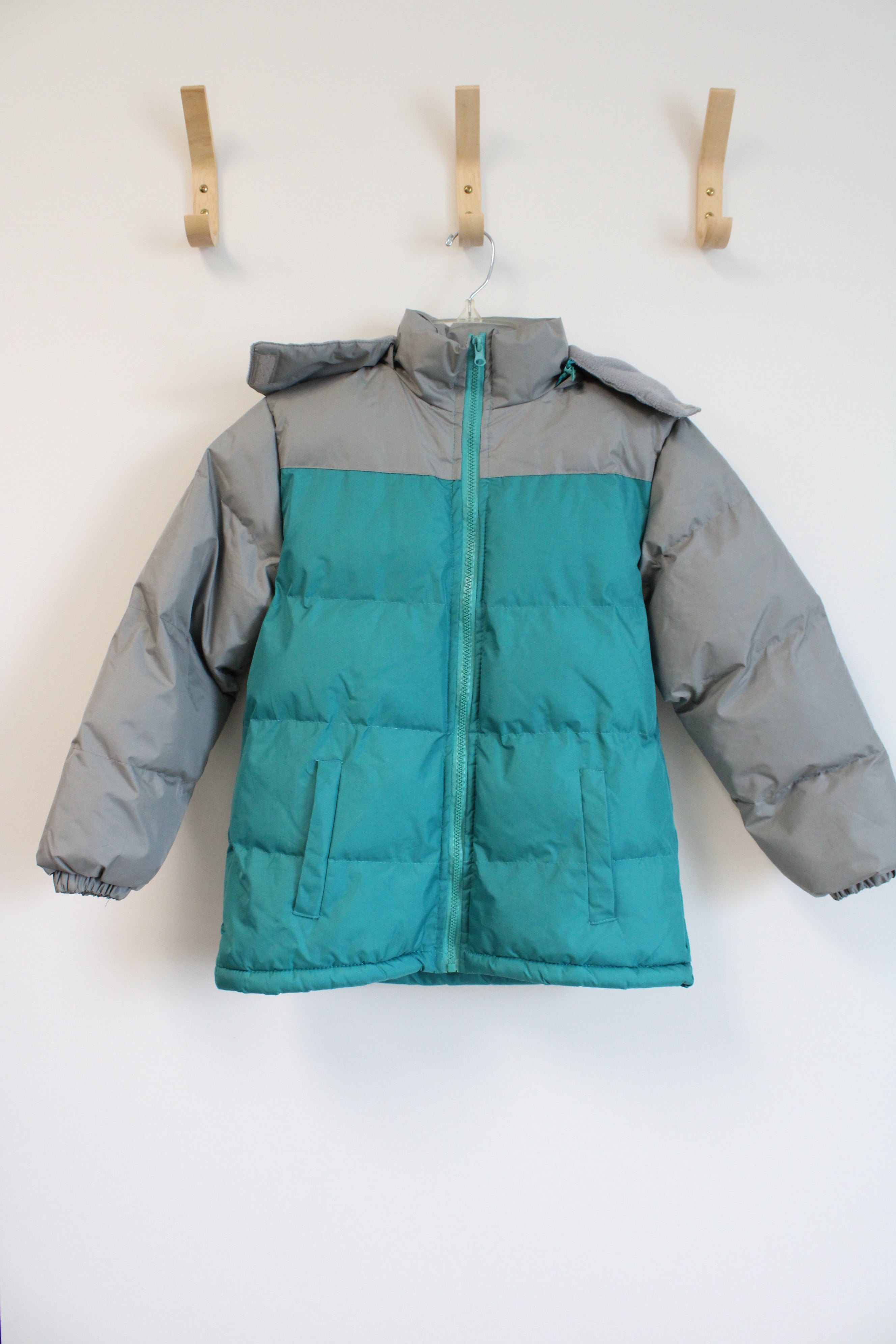 Operation Warm Gray Teal Winter Coat | 10/12