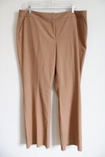 Laundry By Shell Segal Los Angeles Brown Trouser Pant | 14R