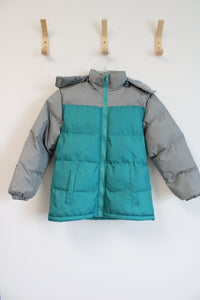Operation Warm Gray Teal Winter Coat | 10/12