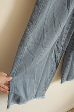 NEW AERIE Lightweight Denim Wide Leg Drawstring Pants | XS-S