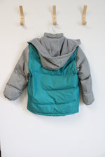 Operation Warm Gray Teal Winter Coat | 10/12