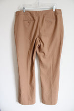 Laundry By Shell Segal Los Angeles Brown Trouser Pant | 14R