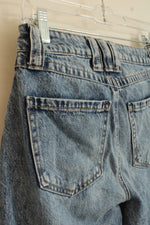 NEW Rewash Distressed Cuffed Straight Ankle Jeans | 5