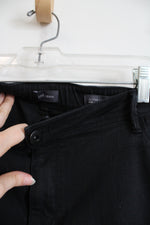 J.Jill Denim Authentic Fit Slim Ankle Black Jeans | 18 Petite