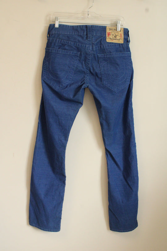 True Religion Royal Blue Corduroy Pants | 29