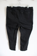 J.Jill Denim Authentic Fit Slim Ankle Black Jeans | 18 Petite