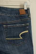 American Eagle Low-rise Bootcut Stretch Medium-Dark Wash Jeans | 6