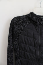 Smartwool Smartloft Black & Gray Wool Blend Full Zip Jacket | M