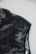 Unisex Camo Heated Vest W/ Charging USB | M