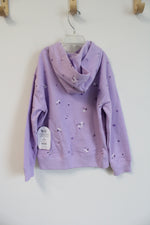 NEW Wonder Nation Purple Floral Hoodie | 6X