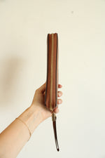 Michael Kors Brown Pebble Leather Wallet