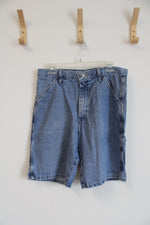 Wrangler Blue Denim Carpenter Jean Shorts | 32