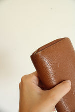 Michael Kors Brown Pebble Leather Wallet