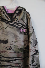 Under Armour Green Camo Hoodie | Youth S (8)