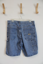 Wrangler Blue Denim Carpenter Jean Shorts | 32