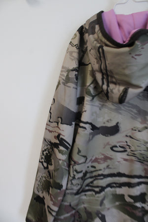 Under Armour Green Camo Hoodie | Youth S (8)