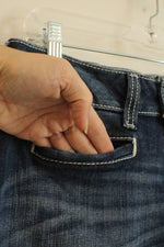 Ariat Dark Wash Bootcut Jeans with White Stitching | 31