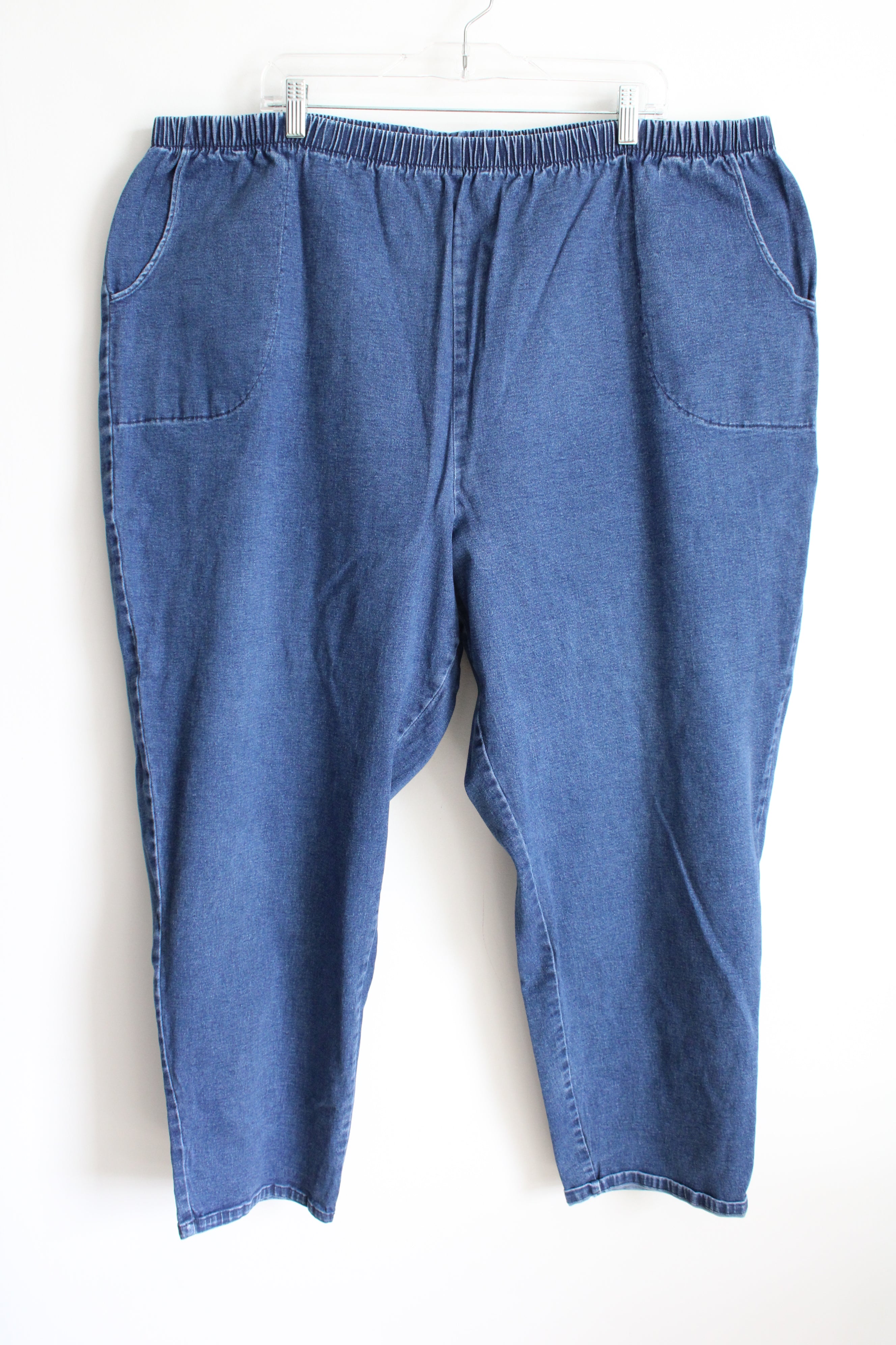 Mainstreet Blues Denim Crop Elastic Jeans | J8