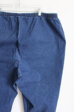 Mainstreet Blues Denim Crop Elastic Jeans | J8