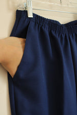 NEW Alfred Dunner Royal Blue Stretch Waistband Pants | 12 P