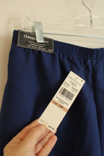 NEW Alfred Dunner Royal Blue Stretch Waistband Pants | 12 P