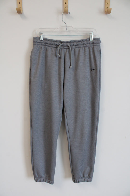 Nike Gray Drawstring Waist Sweatpants | M