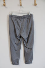 Nike Gray Drawstring Waist Sweatpants | M