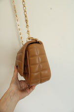 Michael Kors Tribeca Large Convertible Chain Pale Peanut Shoulder Bag