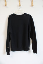 Champion Black Sweatshirt | L