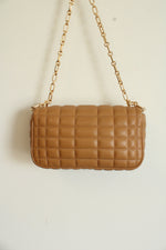 Michael Kors Tribeca Large Convertible Chain Pale Peanut Shoulder Bag