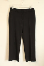 NEW Liz Clayborn Black Straight Leg Dress Pants | 6