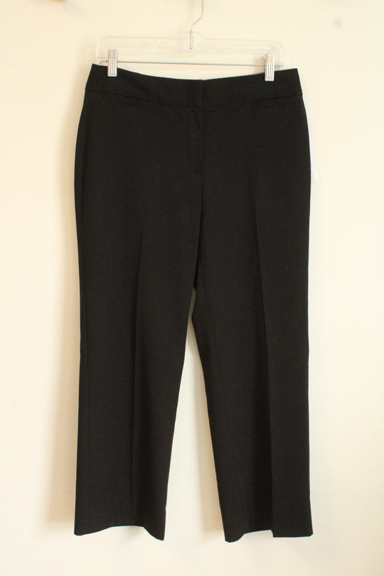 NEW Liz Clayborn Black Straight Leg Dress Pants | 6