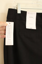 NEW Liz Clayborn Black Straight Leg Dress Pants | 6