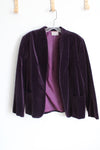TanFJay Purple Velvet Jacket | 16