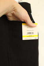 NEW Anne Klein Black Slim Ankle Stretch Waistband Pants | M