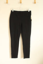 NEW Mason Jewels Black Thick Ponte Leggings | M