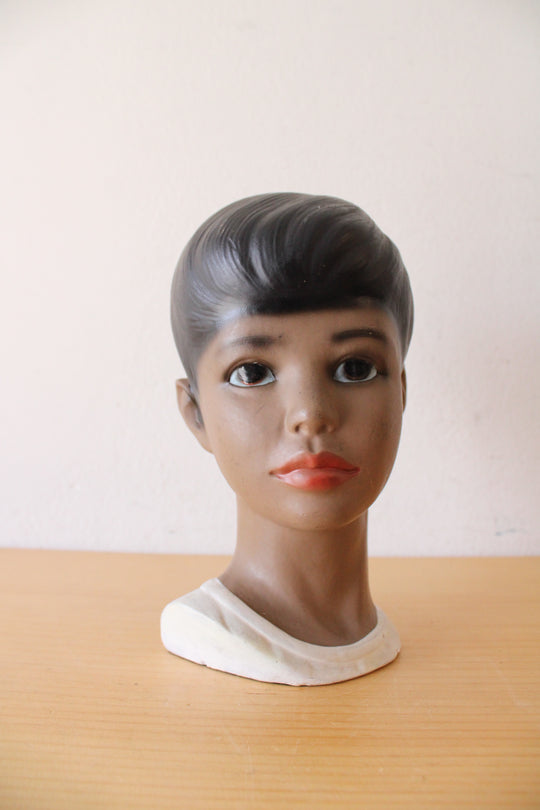 Fine Quality Lego Japan Painted Porcelain Head Bust