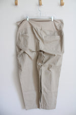 NEW Old Navy Tan Full Panel Maternity Pants | XL