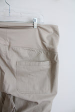 NEW Old Navy Tan Full Panel Maternity Pants | XL